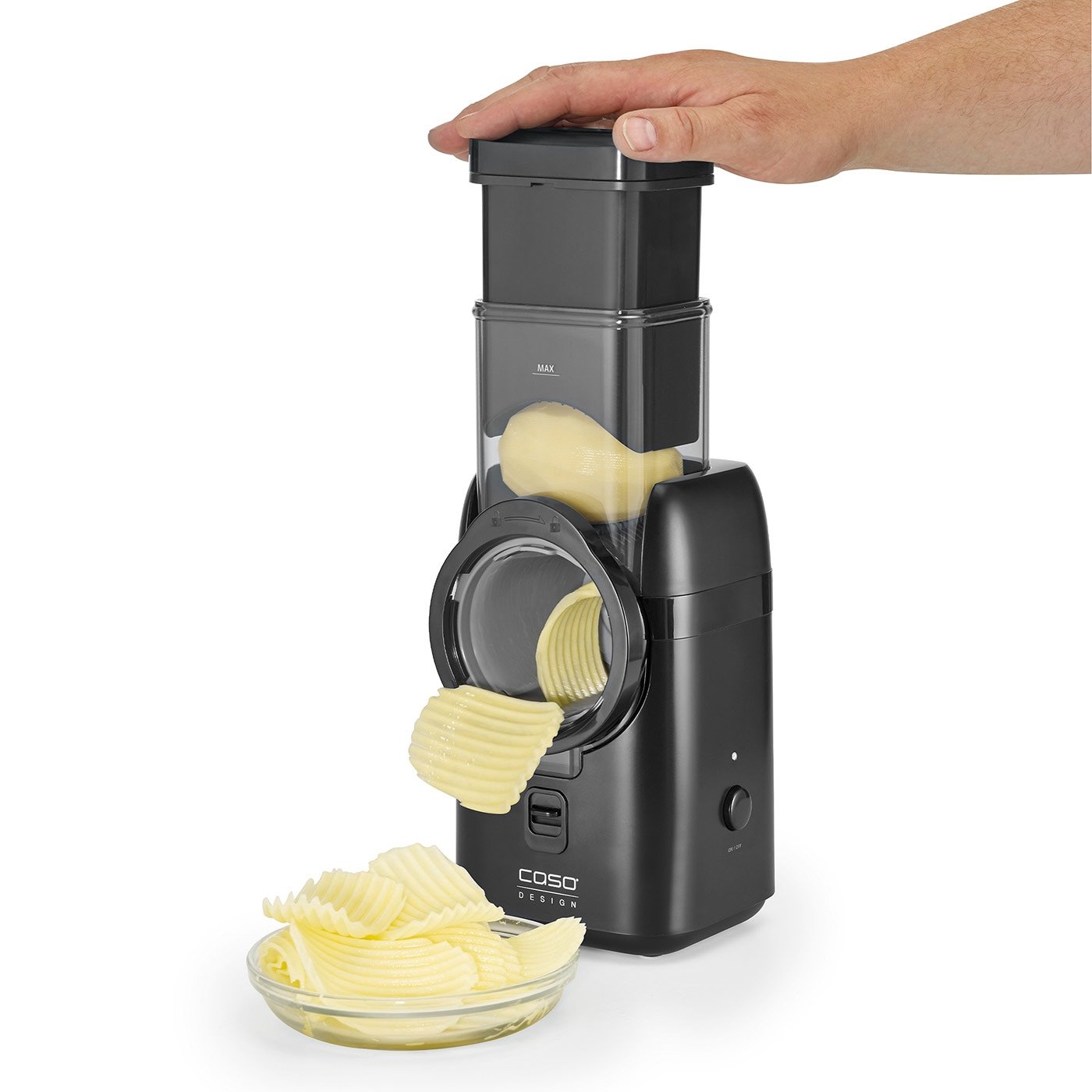 Электрическая терка 5-в-1 Caso MultiSlicer, черная